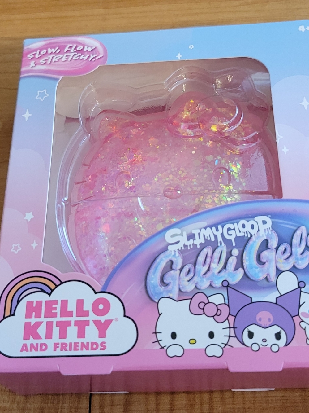 NIB Hello Kitty Pink Iridescent Gelli Gel